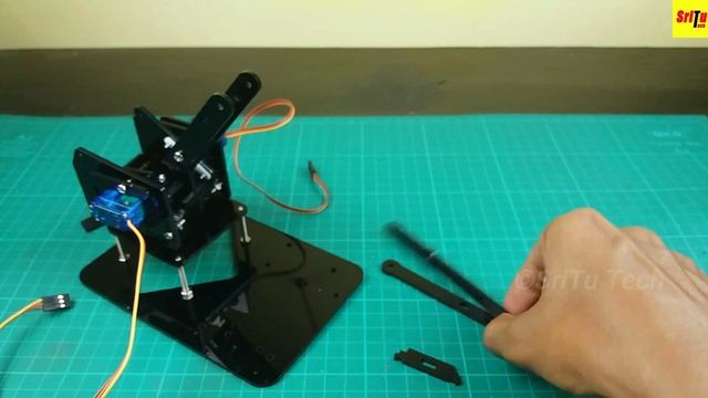 How to assemble and control a 4 DOF robot mechanical arm kit with Arduino | Step by step смотреть онлайн