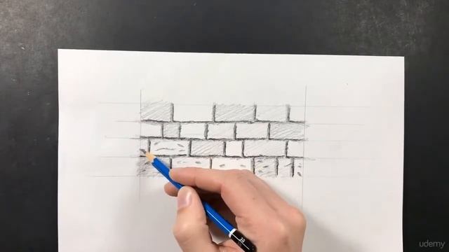 048 Learn how to draw brick texture смотреть онлайн