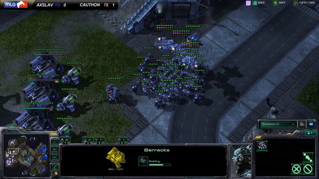 HD MLG Starcraft 2 CauthonLuck vs. Axslav 2 смотреть онлайн