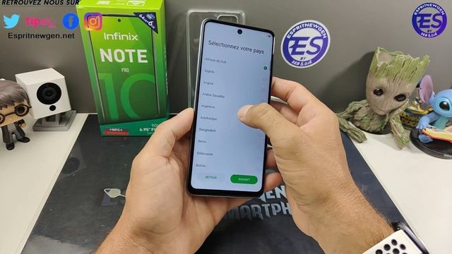 Infinix Note 10 pro déballage et prise en main avant TEST смотреть онлайн
