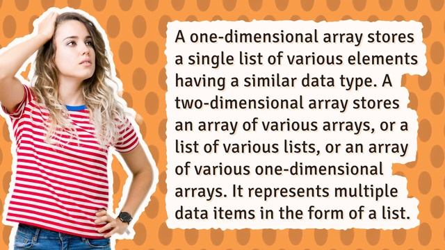 What does 1D array mean? смотреть онлайн