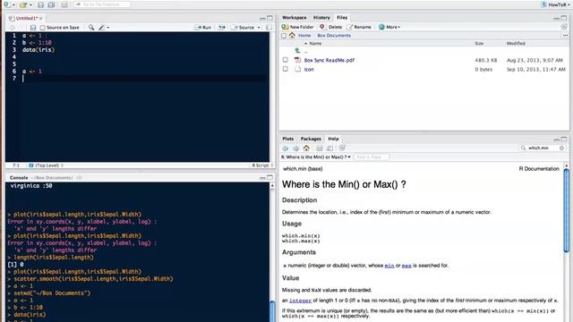 Getting started with R and RStudio смотреть онлайн