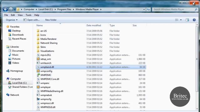 How To Enable Windows Media Player 12 Taskbar Toolbar In Windows 7 by Britec смотреть онлайн