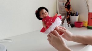 Сшила новый наряд для Паолитос от Паола Рейна ( Paolitos Paola Reina).