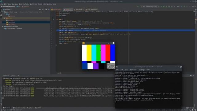 Rust Streams H.264 Video смотреть онлайн