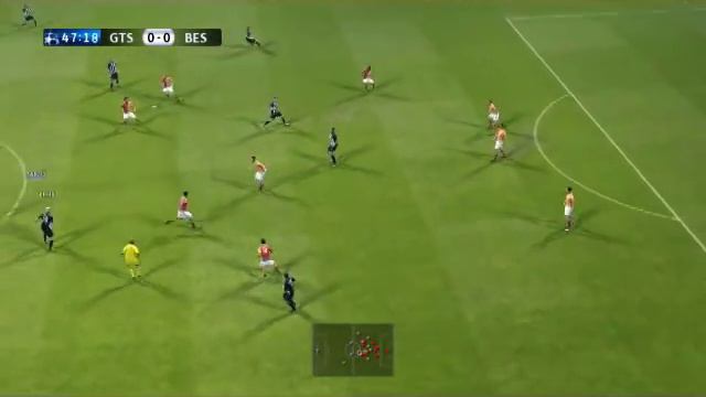 PES 2011: GS 2-0 BJK смотреть онлайн