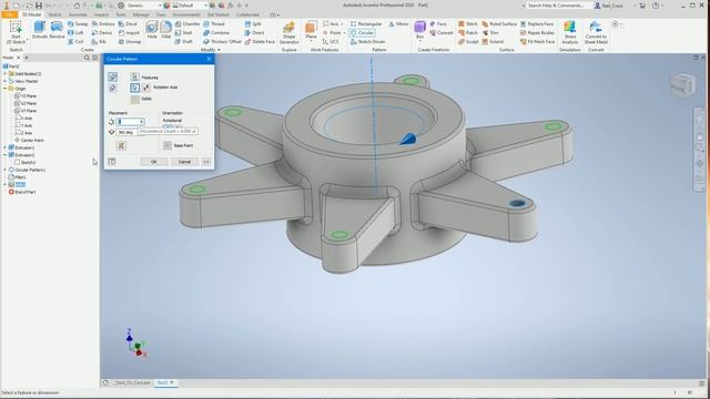 Autodesk Inventor 2020 - 1 Hour Test Drive, 3D CAD Modelling Full Tutorial смотреть онлайн