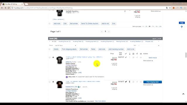 Что делать если не оплатили Ваш товар на ebay. И что нужно сделать чтобы вернуть комиссию ebay. смотреть онлайн