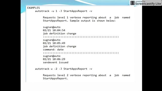 Autosys Tutorials: autotrack Command—Tracks Changes to the Database смотреть онлайн