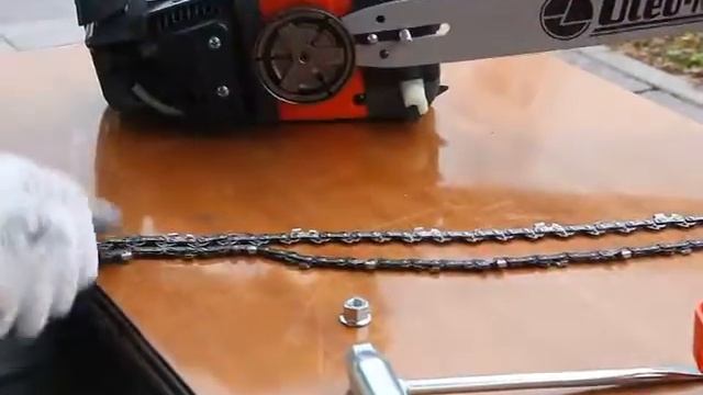 OLEOMAC motosega 932 C video manutenzione lama смотреть онлайн