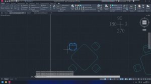 Как повернуть с помощью Опорного угла в автокаде?