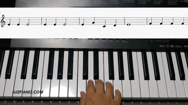 Jingle Bells - Piano Lesson Made Easy Level 1 (With Score) смотреть онлайн