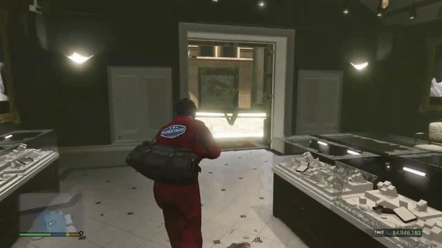 GTA5-The Jewel Store Job(Smart Approach) Gold Medal(100% score) walkthrough #gameplanet1313 смотреть онлайн
