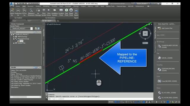 AutoCAD Plant 3D Changing the Line Number Callout in the Isometric Drawing Editing Isoconfig смотреть онлайн