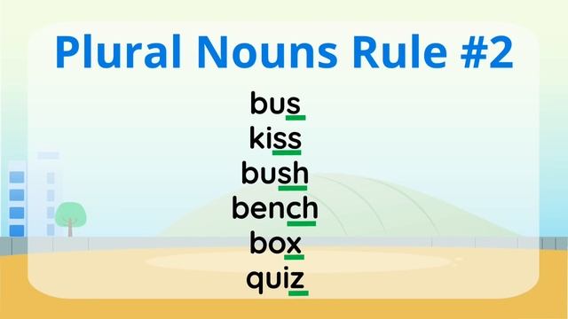 Singular and Plural Nouns - s, es, and ies endings смотреть онлайн