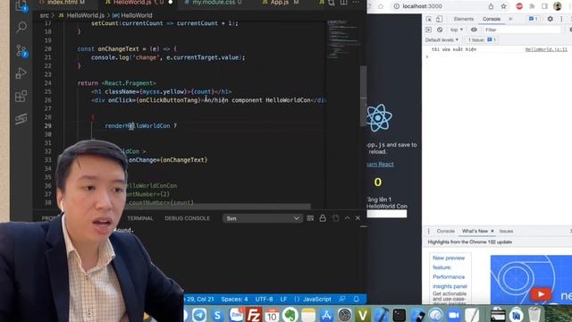 [Học React từ A đến Á] Tìm Hiểu Về Vòng Đời React Component (Didmount, Didupdate, Unmount) смотреть онлайн