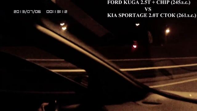 Куга 2.5Т (245) vs Sportage 2.0Т (261) смотреть онлайн