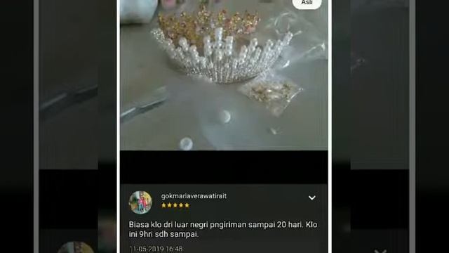 IMPORT PEARL BRIDAL WEDDING CROWNS HANDMADE TIARA BRIDE PARTY MAHKOTA HOMEMADE смотреть онлайн