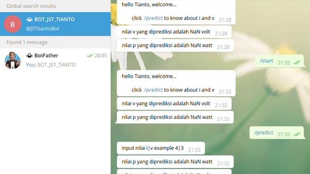 BOT TELEGRAM PREDIKSI TEGANGAN DAN ARUS MENGGUNAKAN GITHUB DAN HEROKU.COM by Tianto Rafif Fitriawan смотреть онлайн