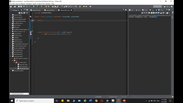 Nesne Tabanlı Programlama II - Arayüz смотреть онлайн