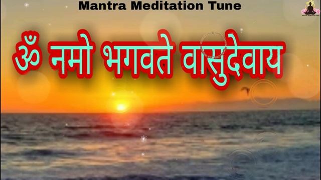 ॐ नमो भगवते वासुदेवाय।Om Namo Bahgwate Vasudevaya| Mantra Meditation Tune|| смотреть онлайн