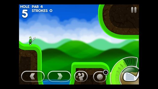 Super Stickman Golf 3 Hole in 1 walkthrough смотреть онлайн