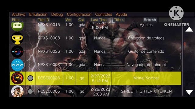 La configuración para el emulador vita3k pará teléfono de gama media y gama media alta смотреть онлайн