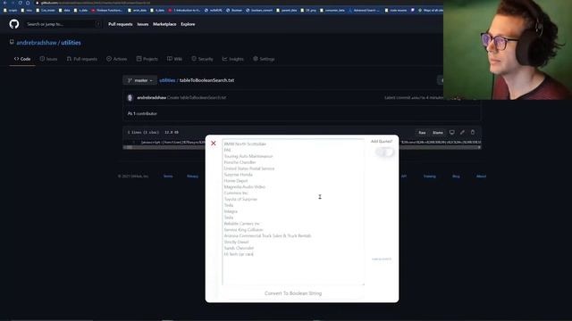 Convert Table / List To Boolean String смотреть онлайн