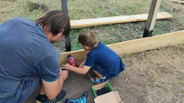 Как сделать бассейн 4х4 из досок и пленки! Дешево! Быстро! Просто!DIY / Бассейн своими руками. смотреть онлайн