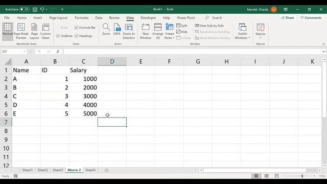 Excel VBA Automation #02 (Hindi) |Macro Code कैसे जनरेट करता है |VBA 2019 |MIS Family |Sharda Manda смотреть онлайн