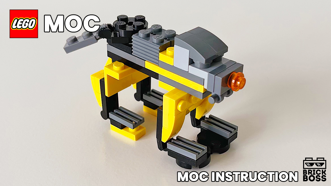 Как собрать Лего Робота-Собаку из LEGO Classic / Инструкция по сборке самоделки / Лего Идеи смотреть онлайн