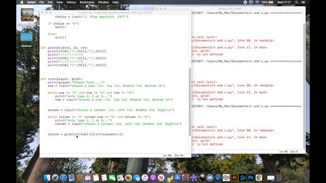 Quick Code in Python: Tic Tac Toe (Noughts & Crosses) смотреть онлайн