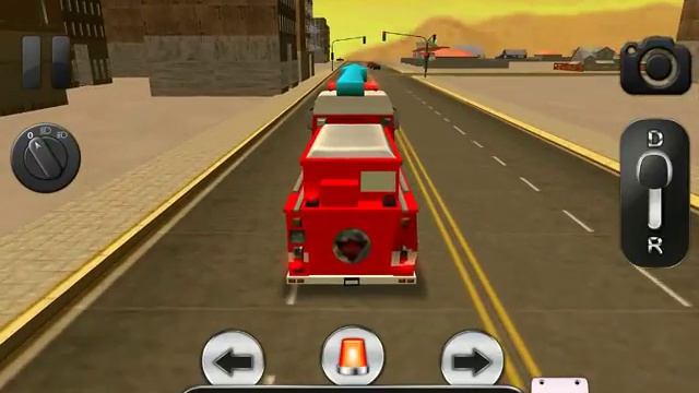 Firefighter Simulator 3D iOS Gameplay смотреть онлайн