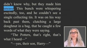 Чтение на английском, Гарри Поттер и философский камень, Урок 1