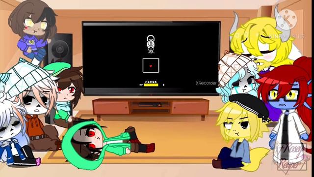 Underswap meets The Bad Time Trio смотреть онлайн