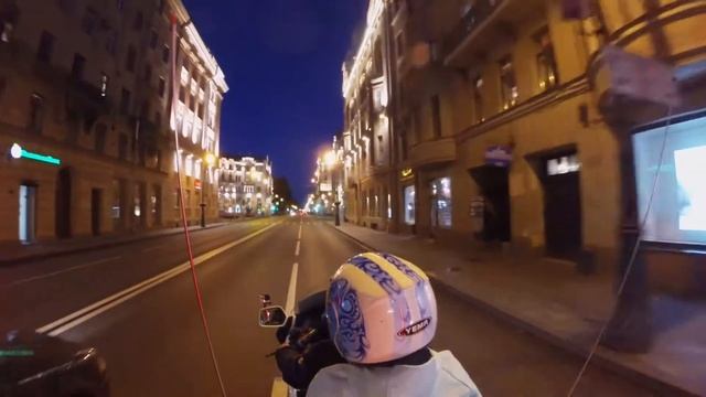 Санкт-Петербург. Мотопрогулки "Белые ночи" смотреть онлайн