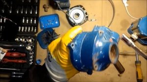 Центробежный садовый насос PKm 60 (чистка,осмотр,обзор)