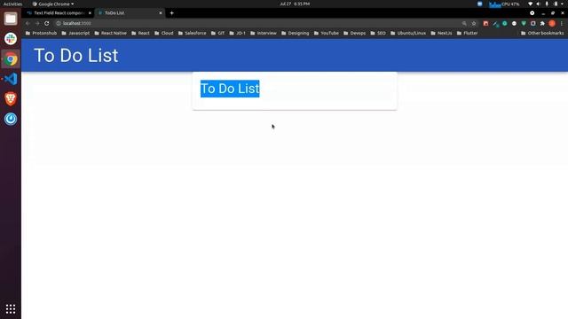 Day 6 ReactJs смотреть онлайн