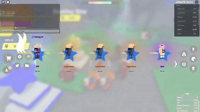 Roblox Anime Fighters - Opening *SECRET* Jane D'bateau FIRST TRY!!! + Crafting *SHINY SECRET* смотреть онлайн