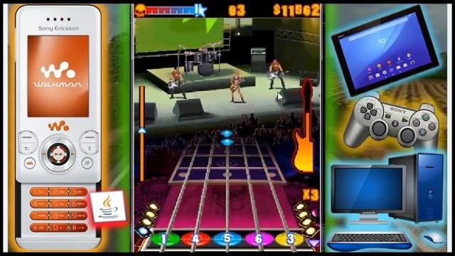 GUITAR ROCK TOUR INICIAN JAVA MÓVIL PC PT02 (JUEGOS 54MX) смотреть онлайн