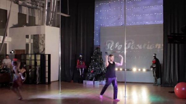 Александр Баранов и Ирина Макушина преподаватели студии Pole Positions Moscow