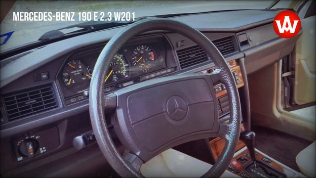 W201 Mercedes-Benz 190 E 2.3 the last model year, 1993 смотреть онлайн