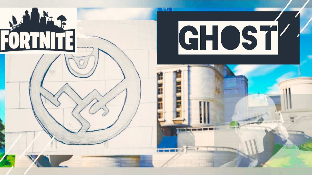 Join Ghost/фортнайт граффити/ рисунок смотреть онлайн