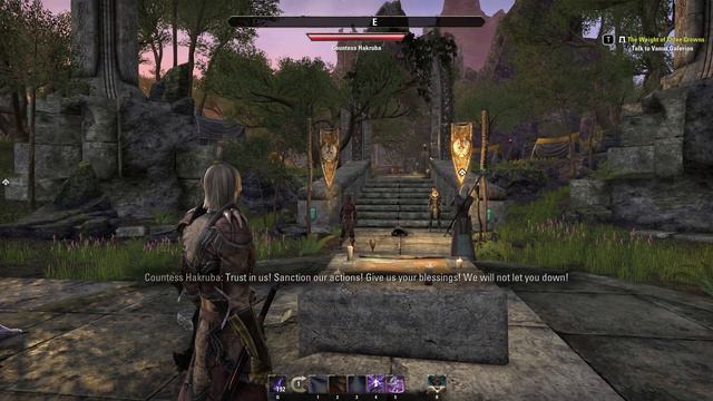 Elder Scrolls Online Playthrough | Part 39: The Weight Of Three Crowns | High Elf Sorcerer
