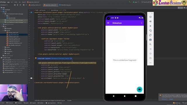 How to use Navigation Drawer in Android Studio | Develop Android App with Navigation Drawer | L#15 смотреть онлайн