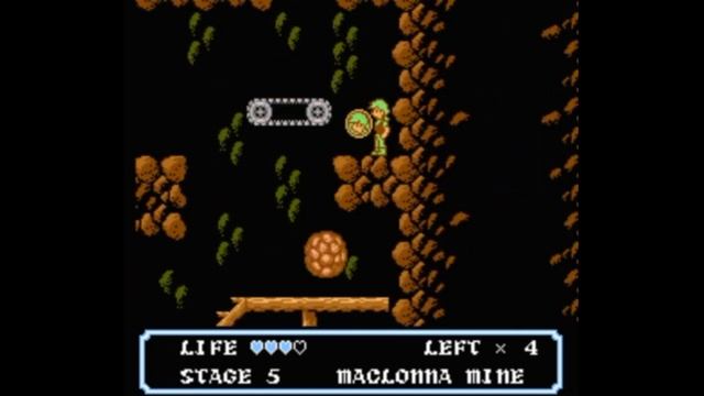 Dendy (Famicom,Nintendo,Nes) 8-bit Moon Crystal Stage 5