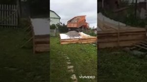 Вторичный щебень / Разгрузка 10 кубов для парковки