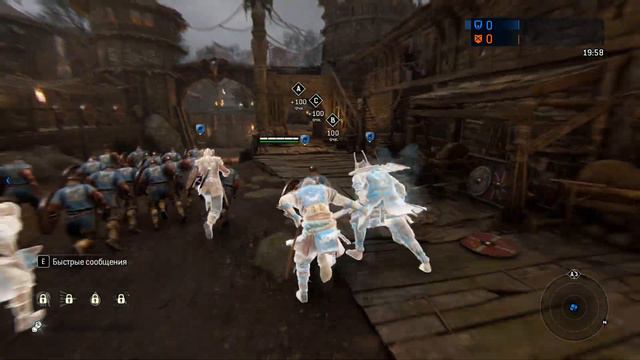 ГЮЗЯЛЬ ЗА МОНОЛИТ БОМБИТ В FOR HONOR смотреть онлайн
