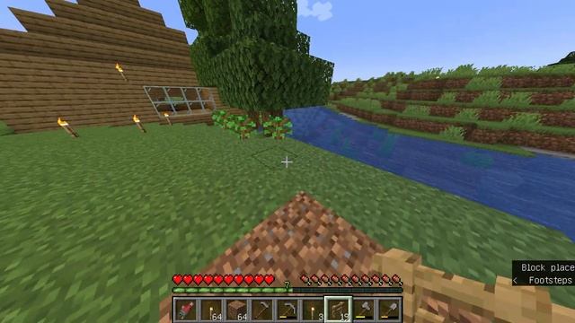 Minecraft Java Edition Постройка огорода в новом мире смотреть онлайн