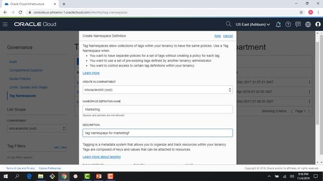 IAM Level 100 - Part 5: Tags and Tag Namespaces смотреть онлайн